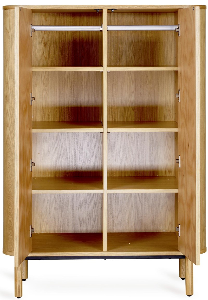 Dětská skříň Yume v moderním zaobleném designu